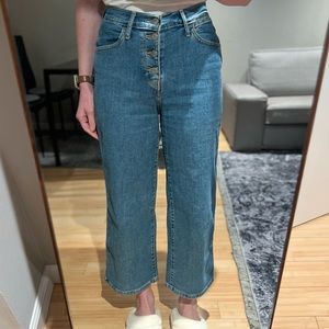 levi's mile high cropped wide leg